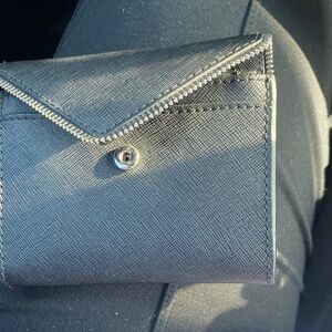 Rebecca Minkoff Black Textured Wallet